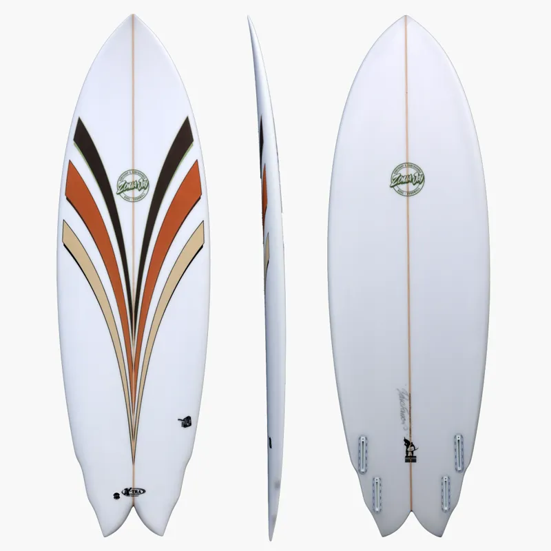 Zuma Jay 6'4 Speed Stix Orange Stripe
